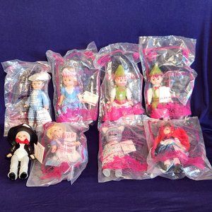 McDonald's Madame Alexander Fairy Tale dolls, NIP, Lot of 8